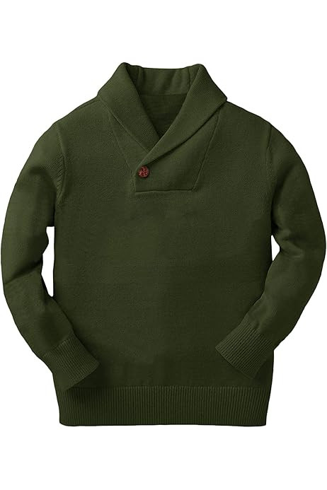 Hope & Henry Boys' Long Sleeve Shawl Collar Sweater | Amazon (US)
