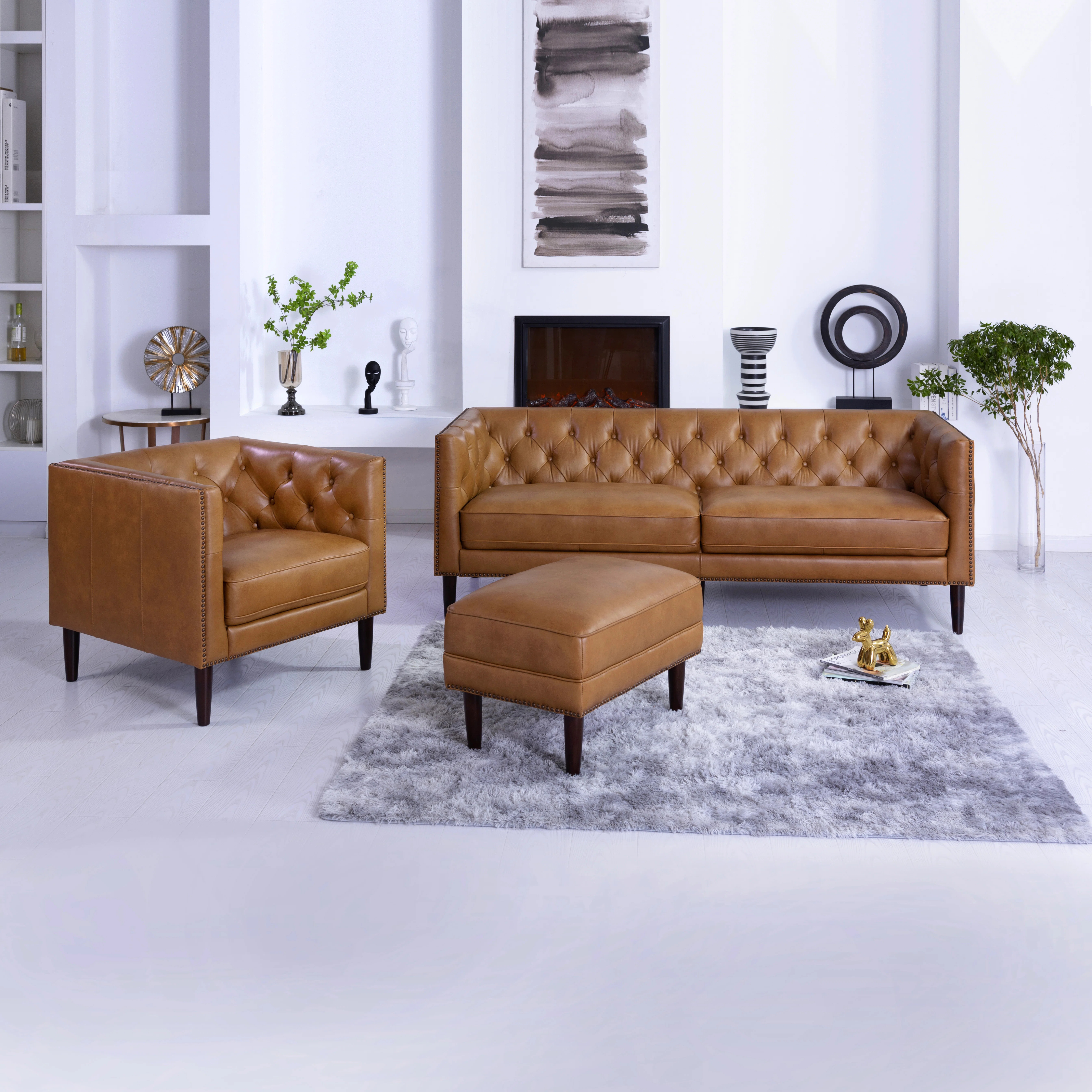 Woodford 3 - Piece Living Room Set | Birch Lane