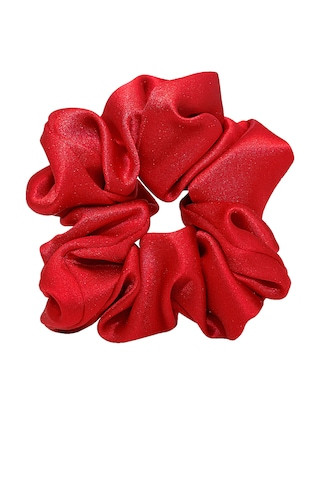 Emi Jay Silk Scrunchie in Cherry Kiss from Revolve.com | Revolve Clothing (Global)