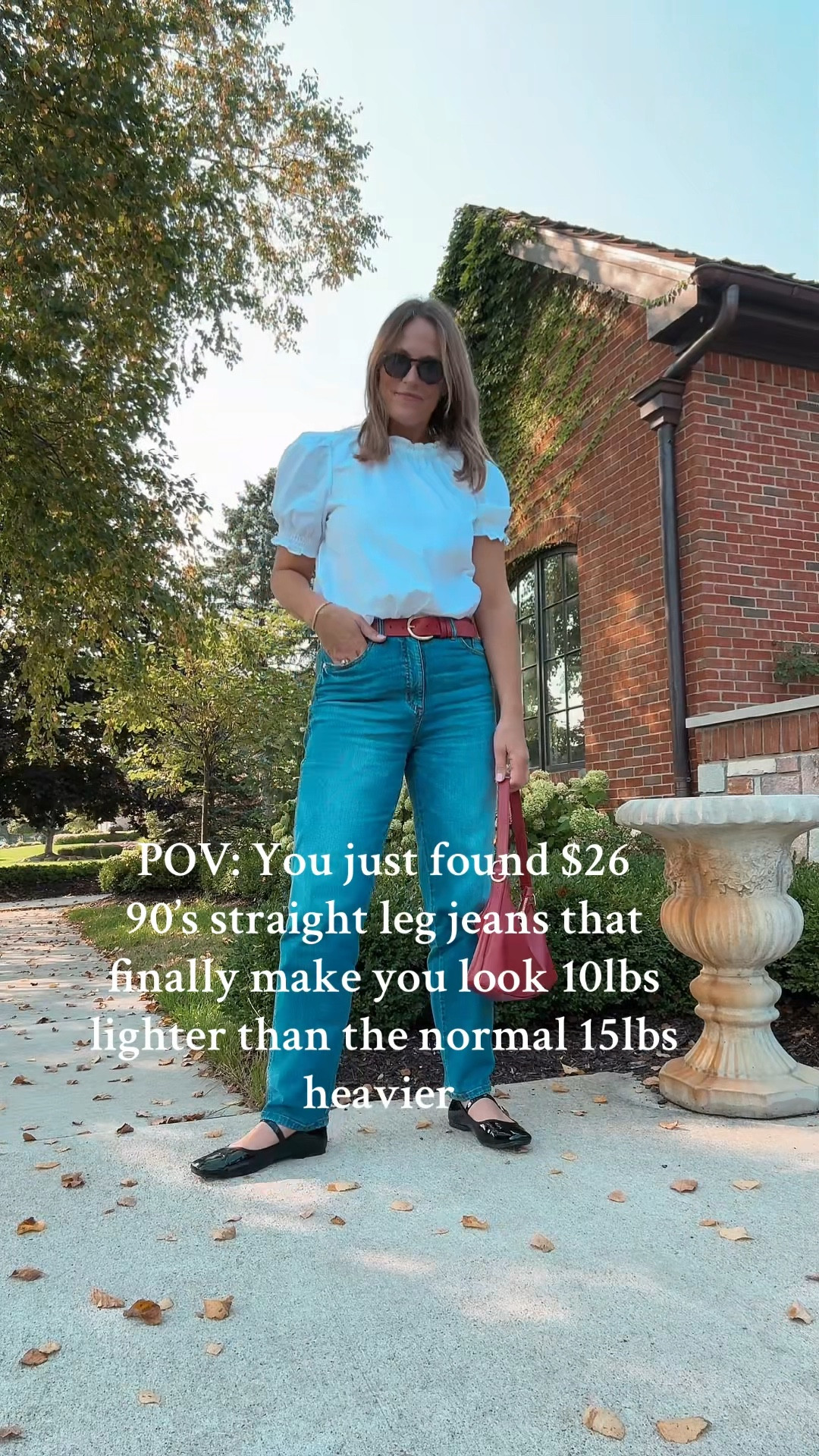 Jeans are only $19 now!!!  

#LTKSaleAlert #LTKMidsize #LTKVideo