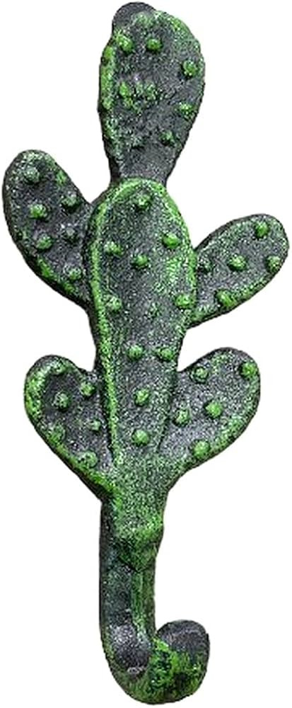 The Bridge Collection Cast Iron Cactus Hook for Wall - Metal Cactus Coat Rack for Southwestern, D... | Amazon (US)