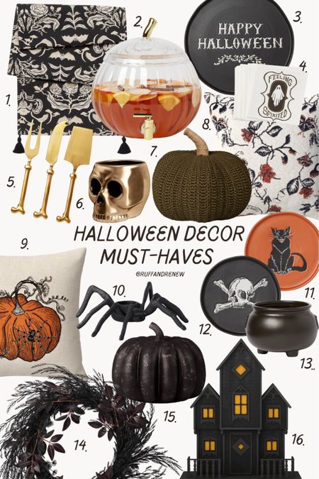 Halloween decor / Halloween finds / Halloween home / fall / fall decor / fall home / pumpkins / spiders / skulls / target finds

#LTKunder50 #LTKSeasonal #LTKhome