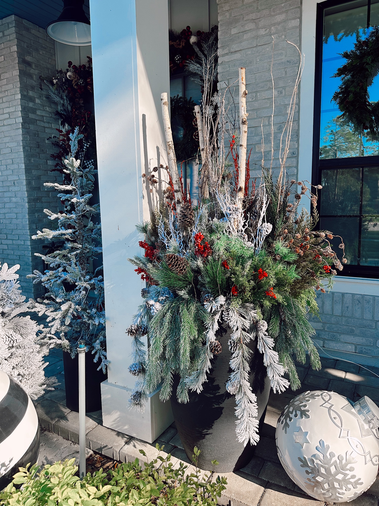 Wintery planters I won’t kill this year! :) 🎄

#christmasplanters #patio #planters #winter #home

#LTKSeasonal #LTKHoliday #LTKhome
