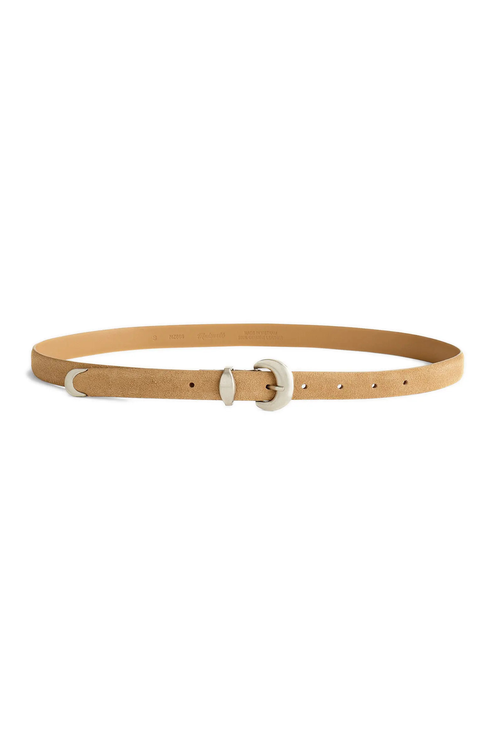 Madewell Domed Suede Buckle Belt (Women) | Nordstromrack | Nordstrom Rack