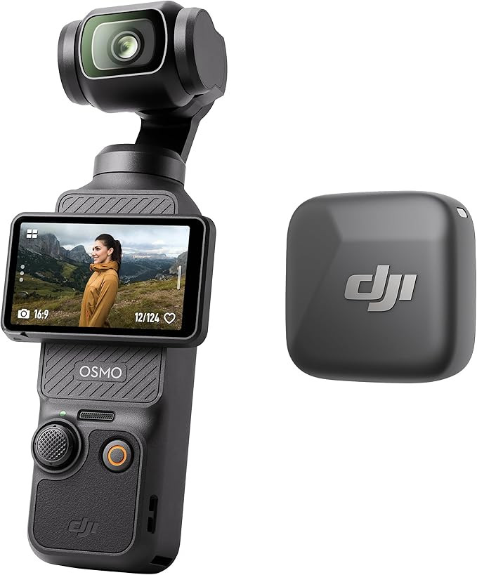 DJI Osmo Pocket 3 Vlog Combo, Vlogging Camera with 1'' CMOS & 4K/120fps for YouTube, Mic Mini Tra... | Amazon (US)