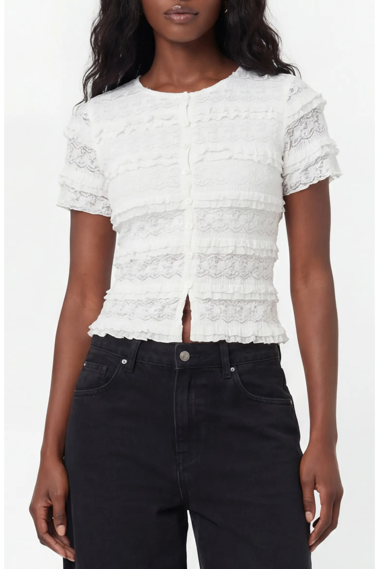Sweetheart Buttoned Top (Women) | Nordstromrack | Nordstrom Rack
