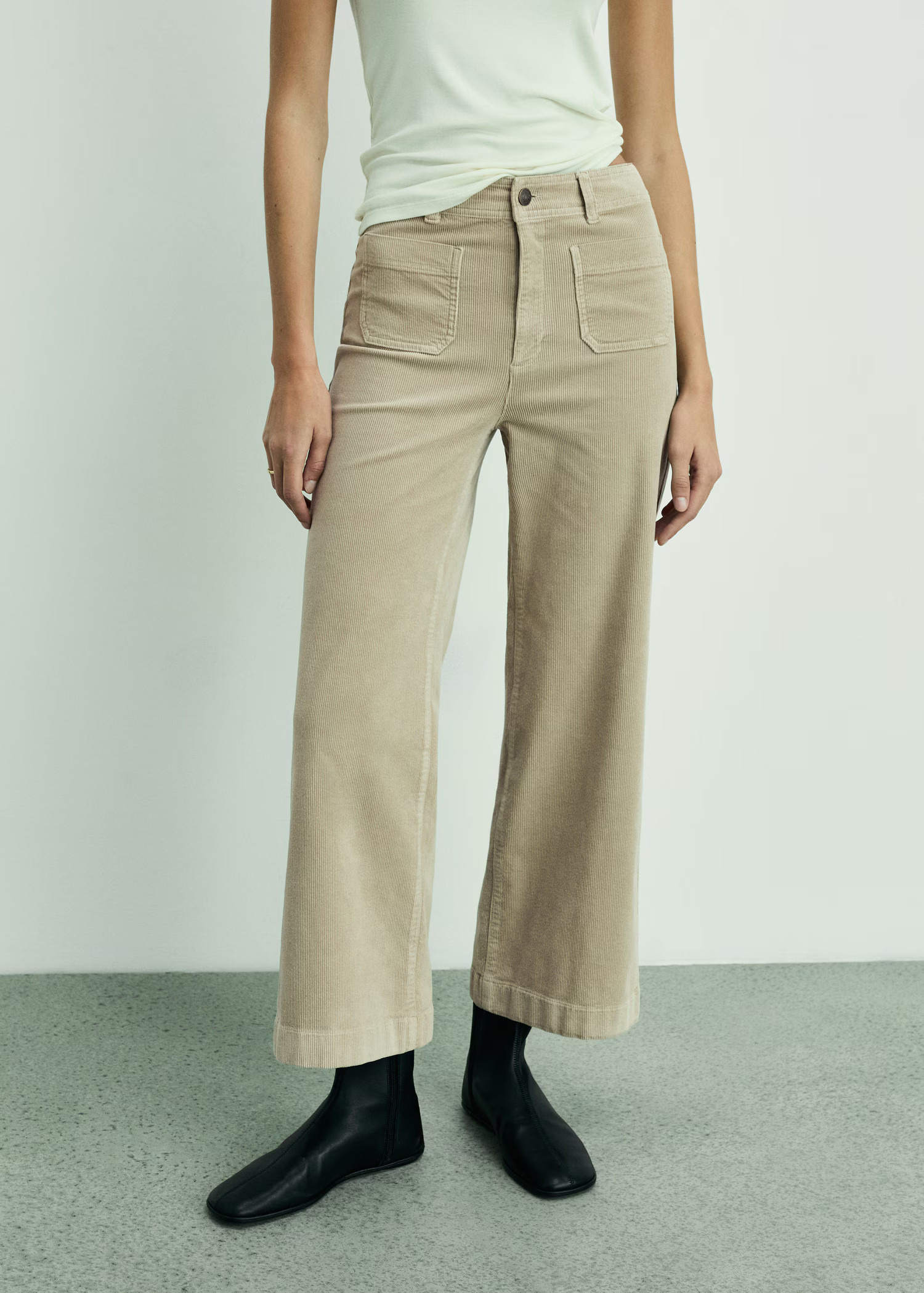 Catherin culotte corduroy pants - Women | MANGO USA | Mango (US/MX/AU)