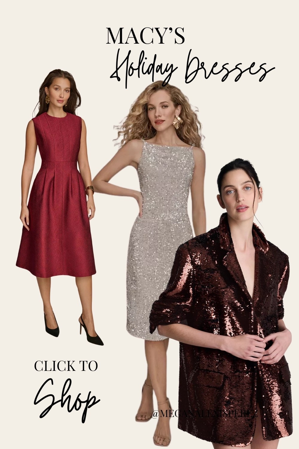 Need a Christmas or NYE dress? These Macy’s holiday styles are timeless, elegant, and so flattering. 

#LTKmomlife #LTKdayinmylife #LTKHoliday