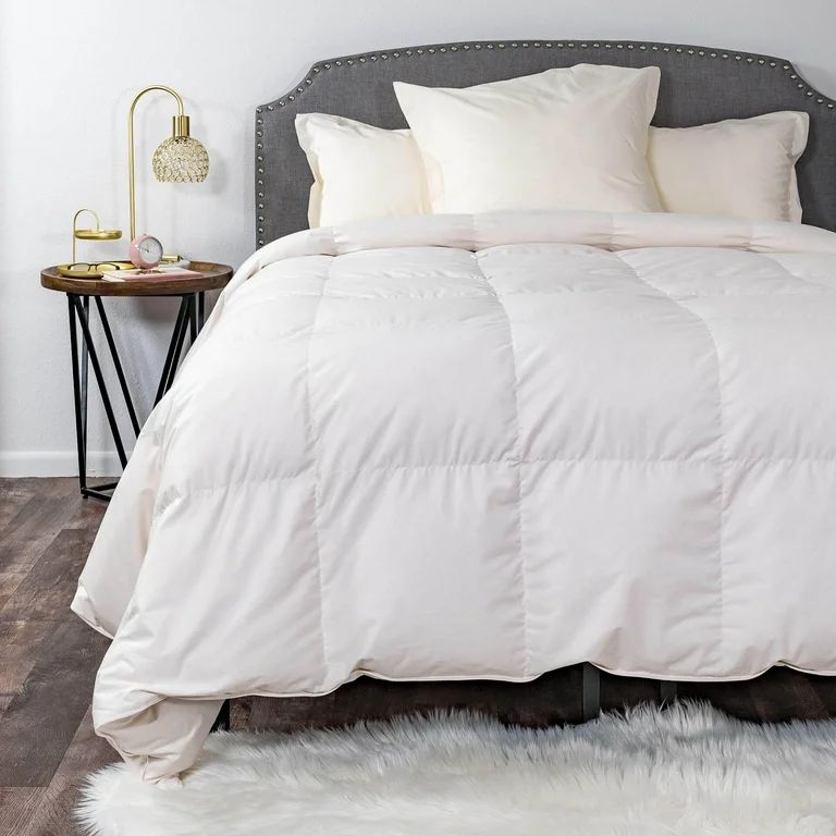Seasonal LLC Light Warmth Signature Baffled Down Comforter, 300 Thread Count 100% Cotton Sateen | Walmart (US)