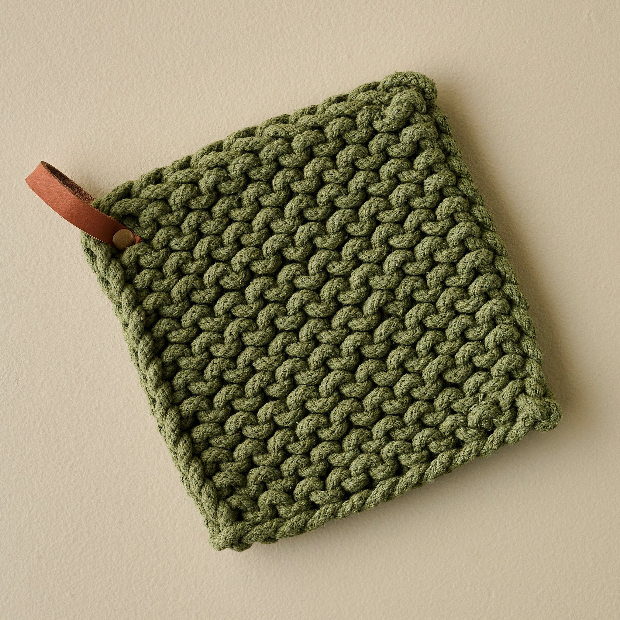 Hand Crocheted Cotton Pot Holder | Magnolia