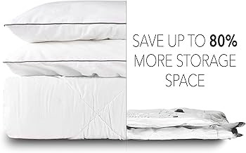 SpaceAid Jumbo Vacuum Storage Bags, Space Saver Sealer Compression Bags for Comforters, Blankets,... | Amazon (US)