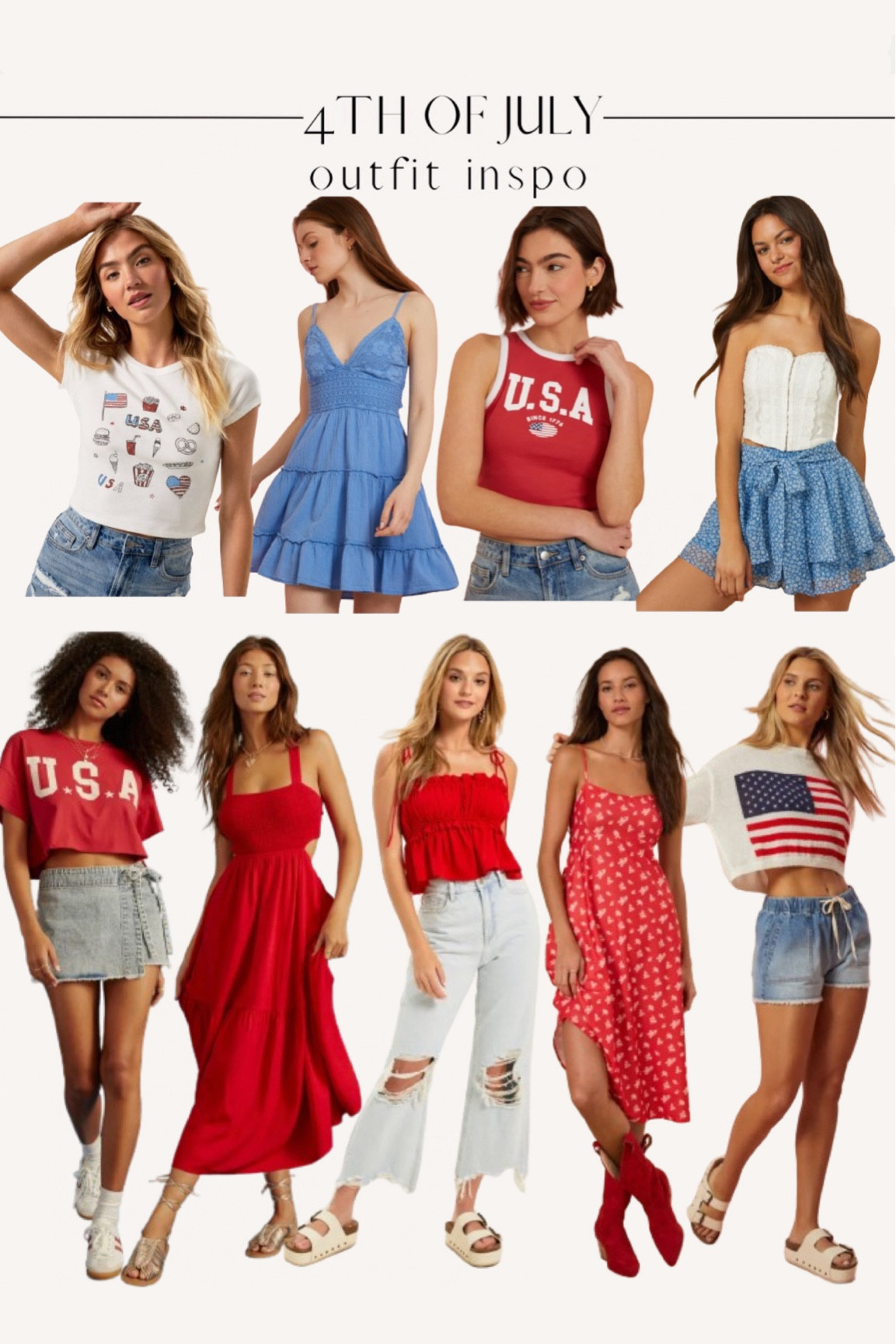 Altar’d State Fourth of July outfit inspo style


#LTKFindsUnder50 #LTKSeasonal #LTKStyleTip