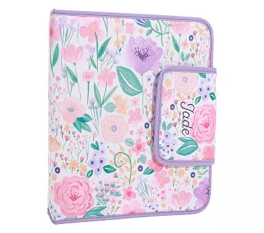 Mackenzie Lavender Floral Blooms Backpacks