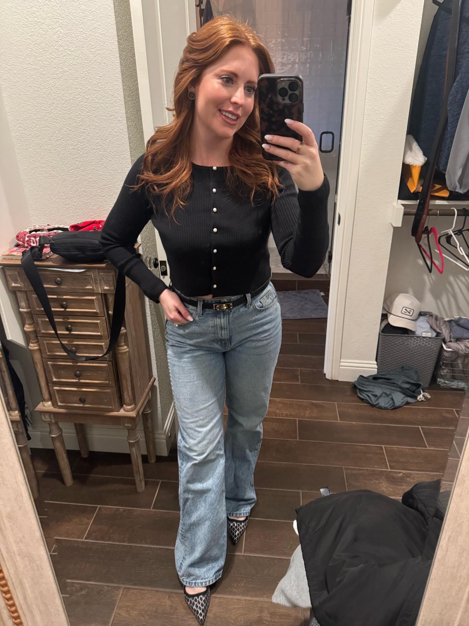 Sweater target linked below size medium on sale; jeans 6 Zara; shoes 6.5 (size down 1/1 size); belt Amazon linked 💗

#LTKSaleAlert #LTKFindsUnder50 #LTKFindsUnder100