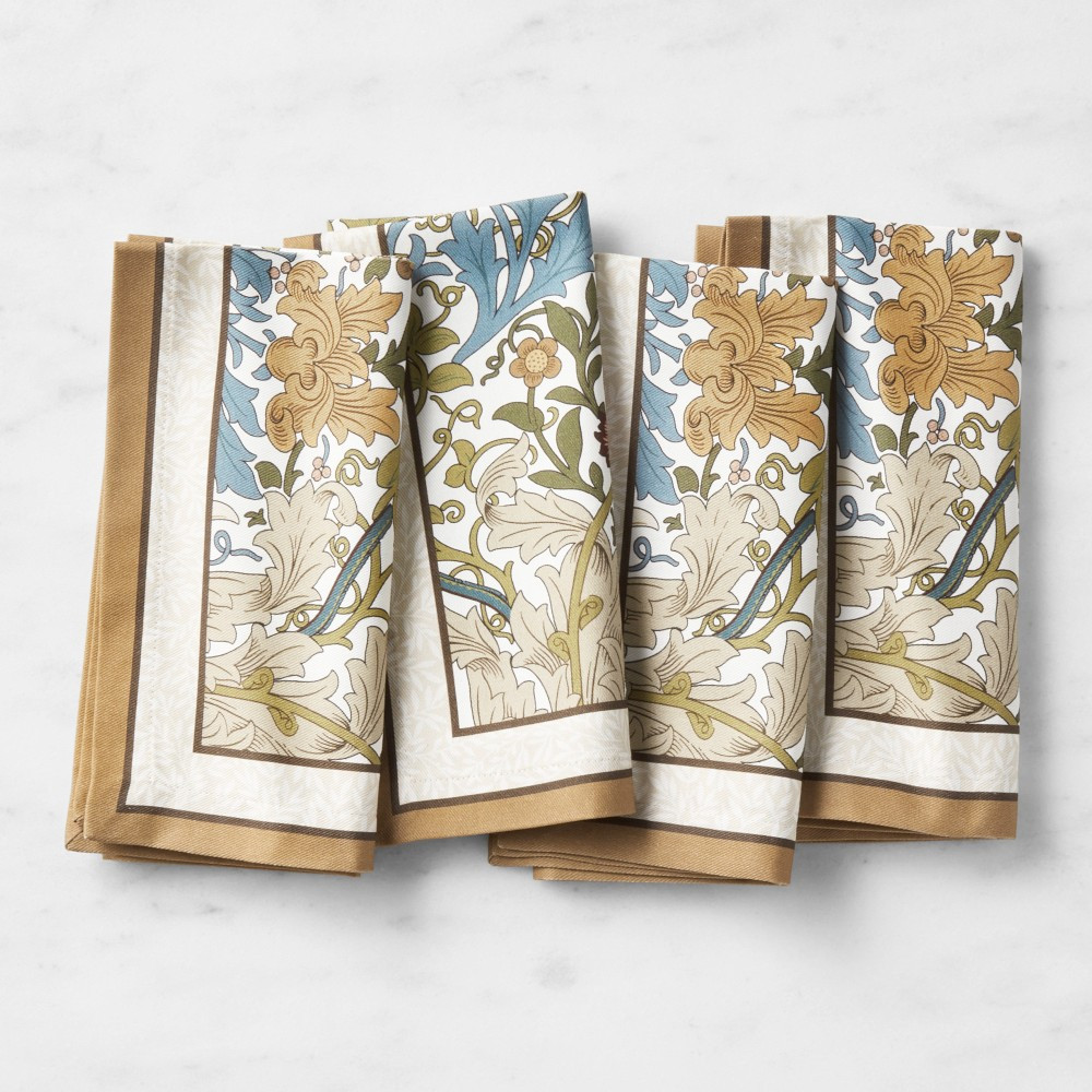 Morris & Co. x Williams Sonoma Compton Napkins, Set of 4 | Williams-Sonoma