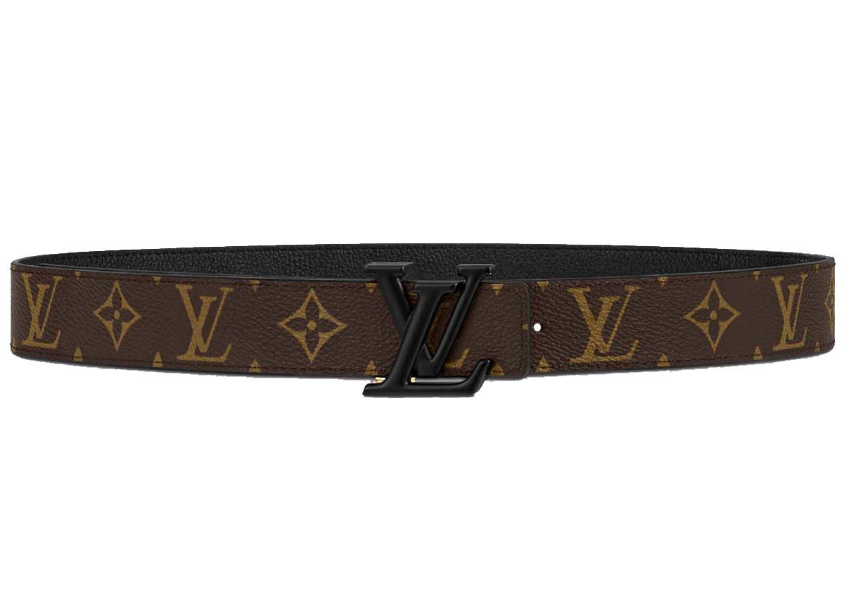 Women's Louis Vuitton LV Boost 30MM Reversible Belt in Black | StockX