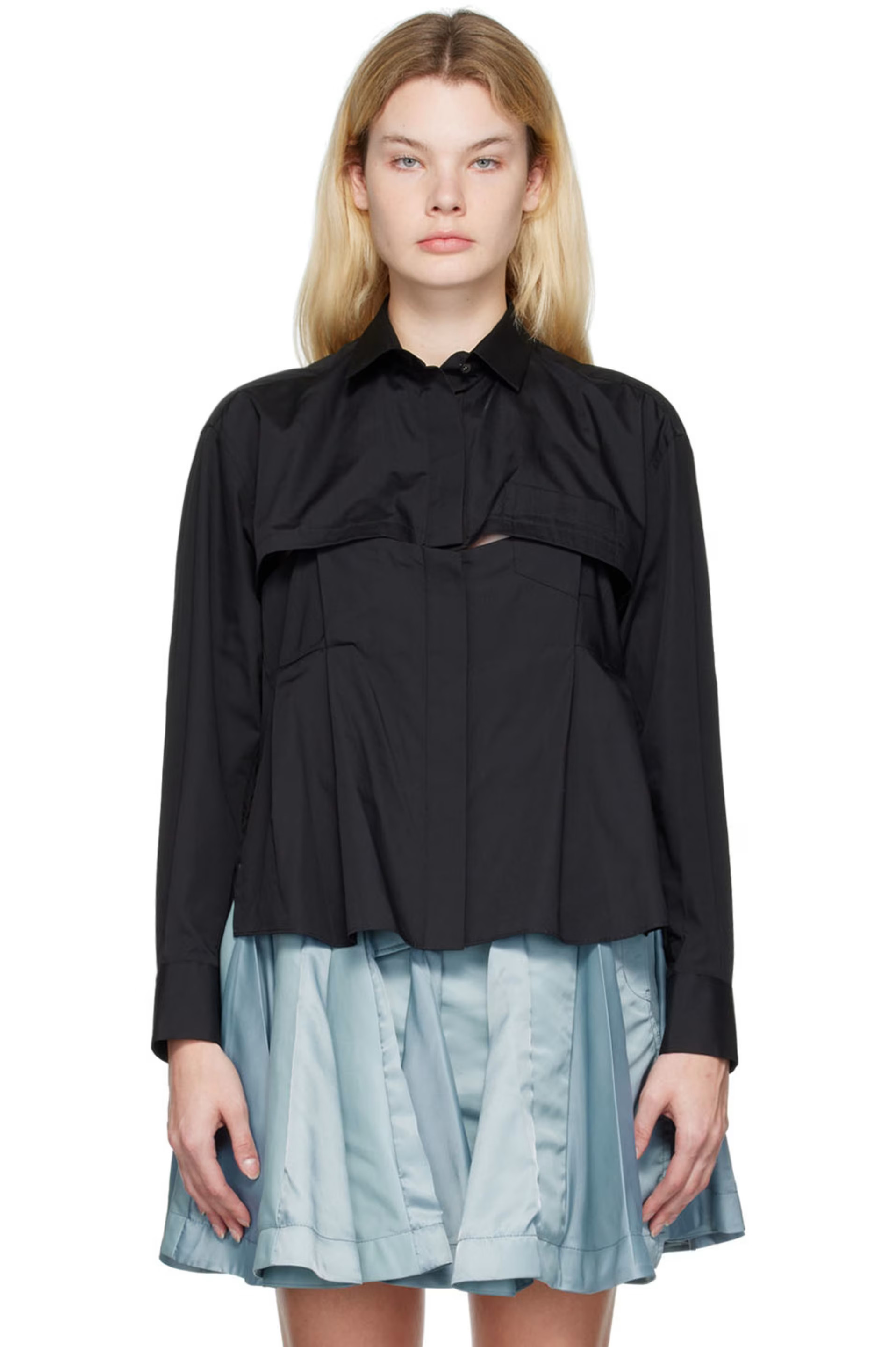 Black Layered Shirt | SSENSE