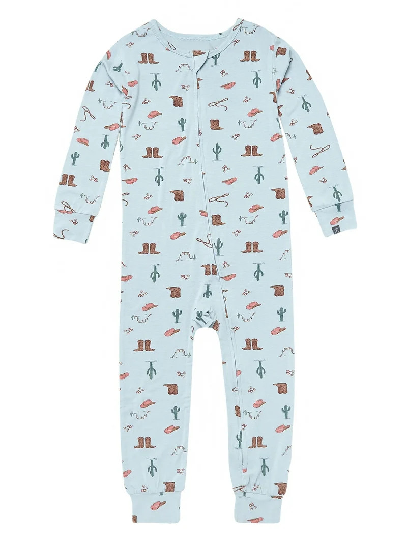 Modern Moments by Gerber Baby and Toddler Neutral Super Soft One-Piece Pajamas, Sizes 0/3 Months ... | Walmart (US)