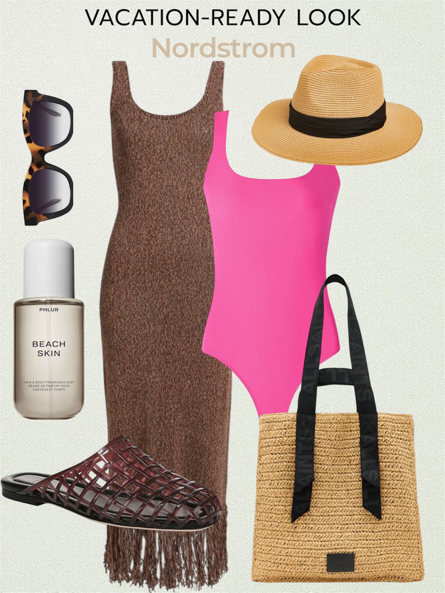 Nordstrom vacation-ready look | Vacation outfits beach | resort wear | one piece swim 

#LTKTravel #LTKootd #LTKSeasonal