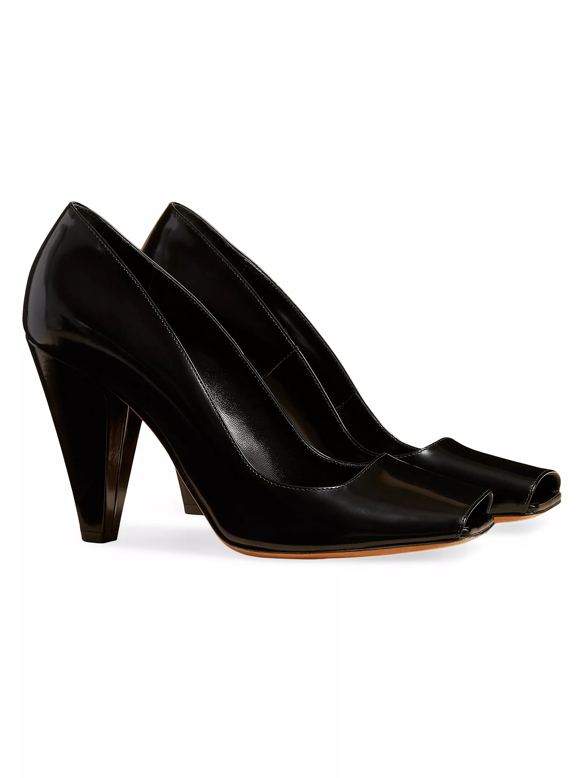 KhaiteCedar 90MM Leather Pumps | Saks Fifth Avenue