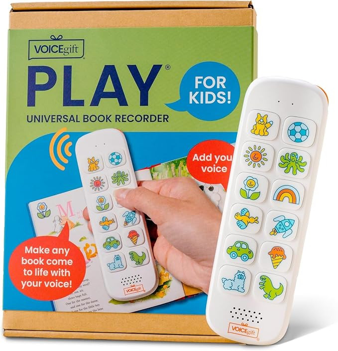 VoiceGift Play, Screen-Free Audio Recorder for Kids | Back to School Story Book Player with Fun M... | Amazon (US)