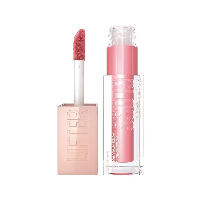 Maybelline New York Lip Lifter Hydrating Lip Gloss with Hyaluronic Acid, Silk, 0.18 Ounce | Amazon (US)