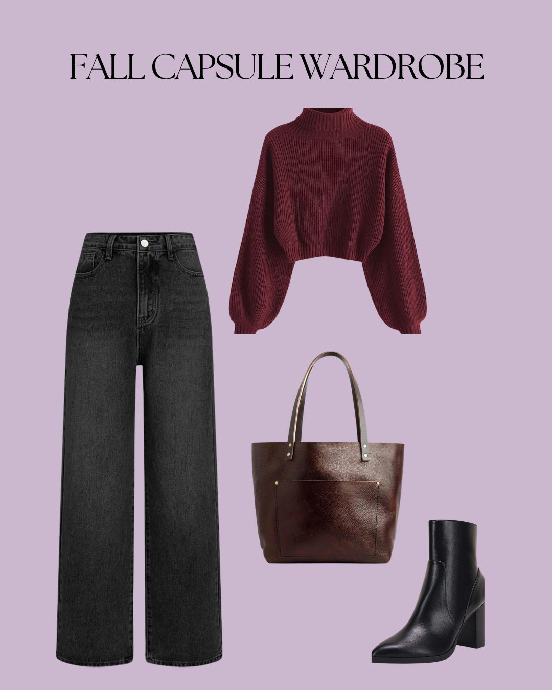 Cozy meets chic 🤍 This Zaful turtleneck is giving all the fall feels, paired with classic jeans, ankle boots, and a sleek leather purse. Effortless & put together for any day out! 

#LTKSeasonal #LTKWorkwear #LTKStyleTip