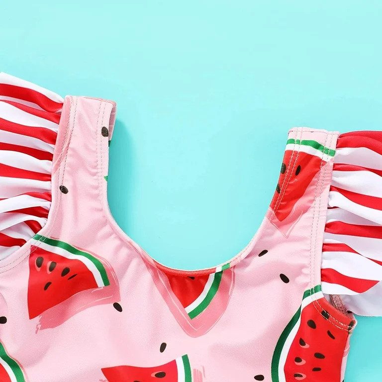 Younger Tree Baby Girl One Piece Swimsuit Kid Sleeveless Beach Bikini Bathing Swimwear for 2-3T | Walmart (US)