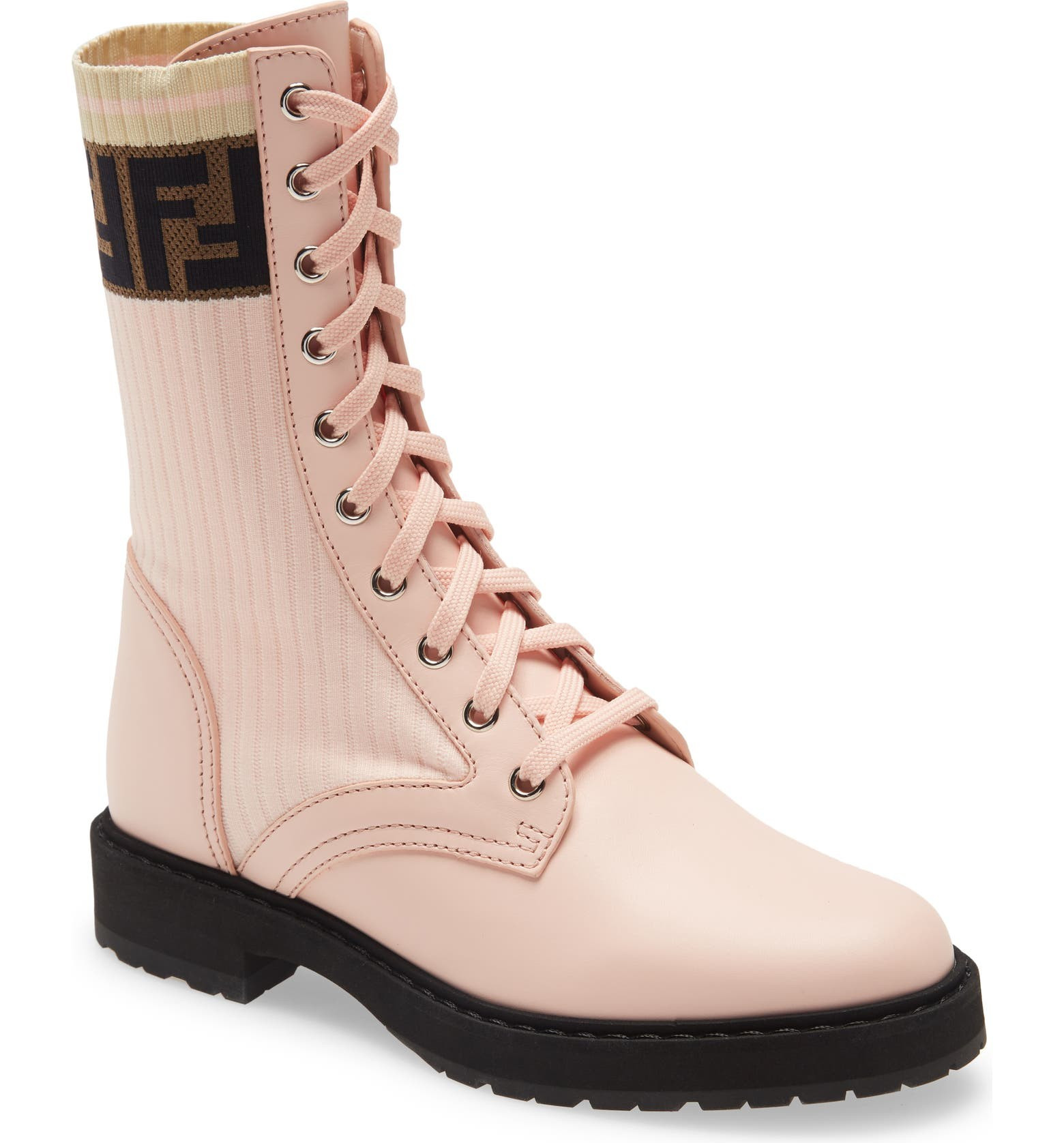 Rockoko Chelsea Sock Combat Boot | Nordstrom