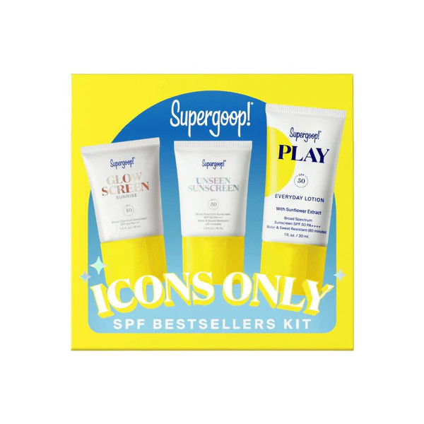 Icons Only SPF Bestsellers Kit – Supergoop! | Bluemercury, Inc.