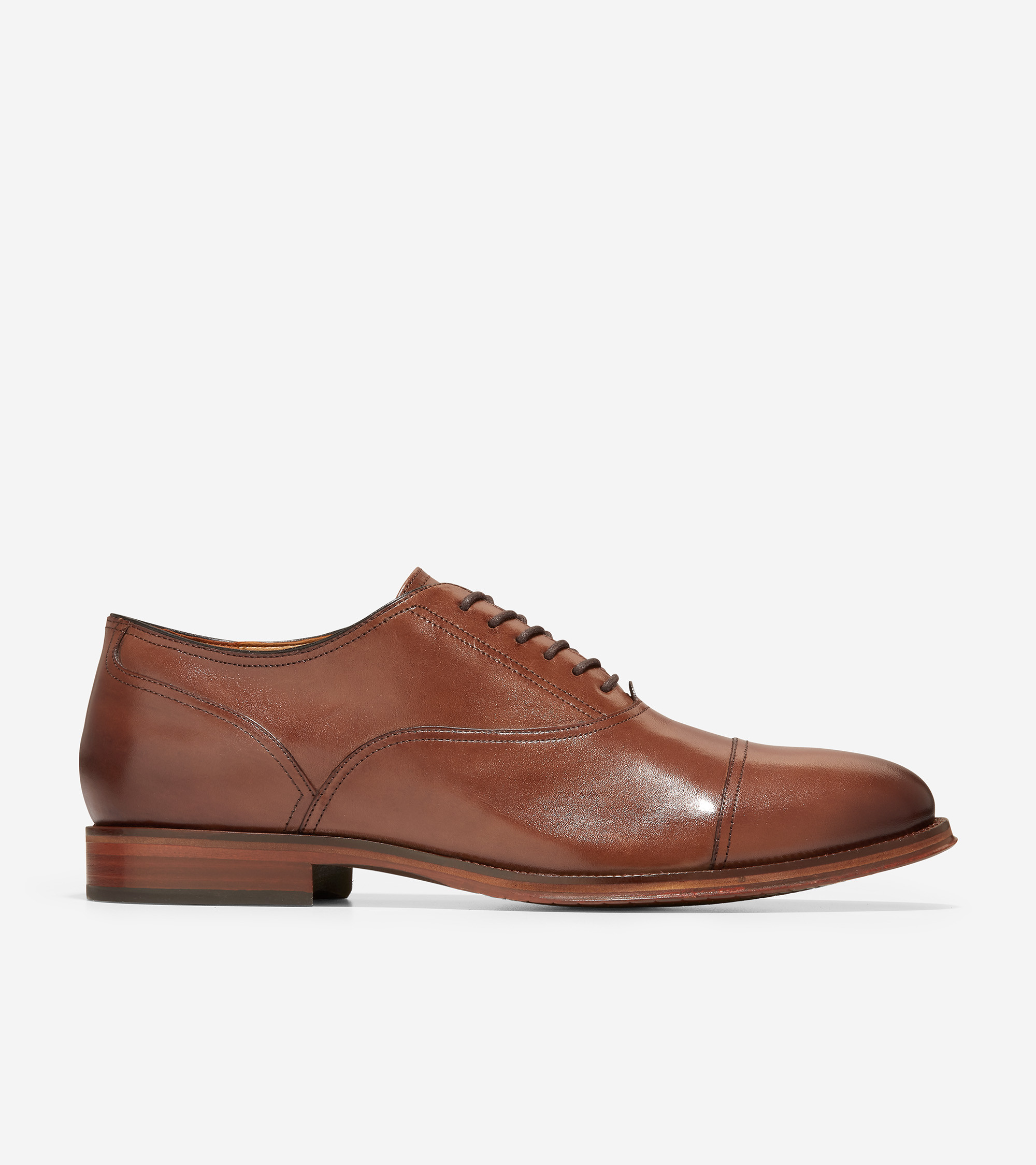 Men's Men's Modern Classics Cap Toe Oxford in British Tan | Cole Haan | Cole Haan (US)