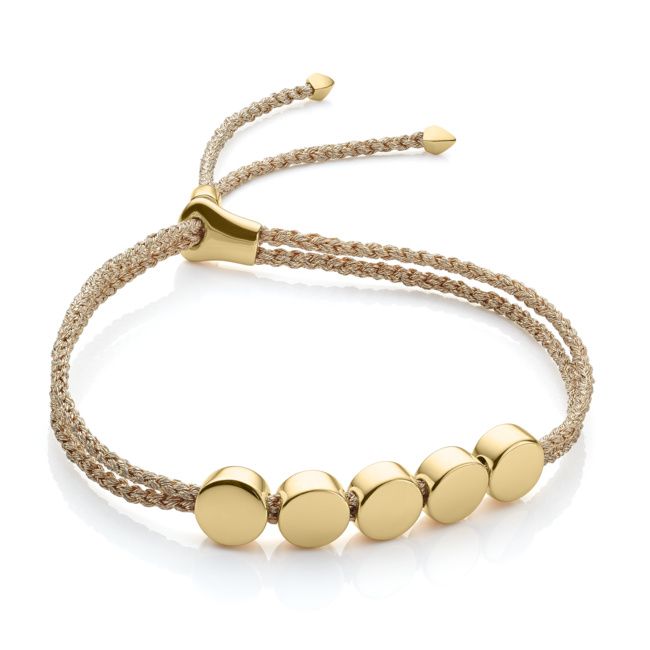 Linear Bead Friendship Bracelet | Monica Vinader (Global)