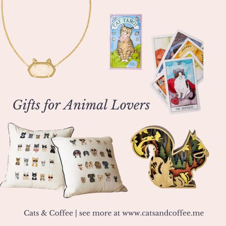 Great Gift Ideas for Animal Lovers 🐾💚 I love buying presents for the animal people in my life. It’s fun to try to find cute little trinkets and pieces that highlight our love of furry friends. For this gift guide, the first of the season, I’ve gathered a bunch of great gifts for animal people. From home decor to cute themed mugs, custom pet portraits to jewelry, there’s a little something for all the animal people in your life here.

#LTKhome #LTKHoliday #LTKGiftGuide