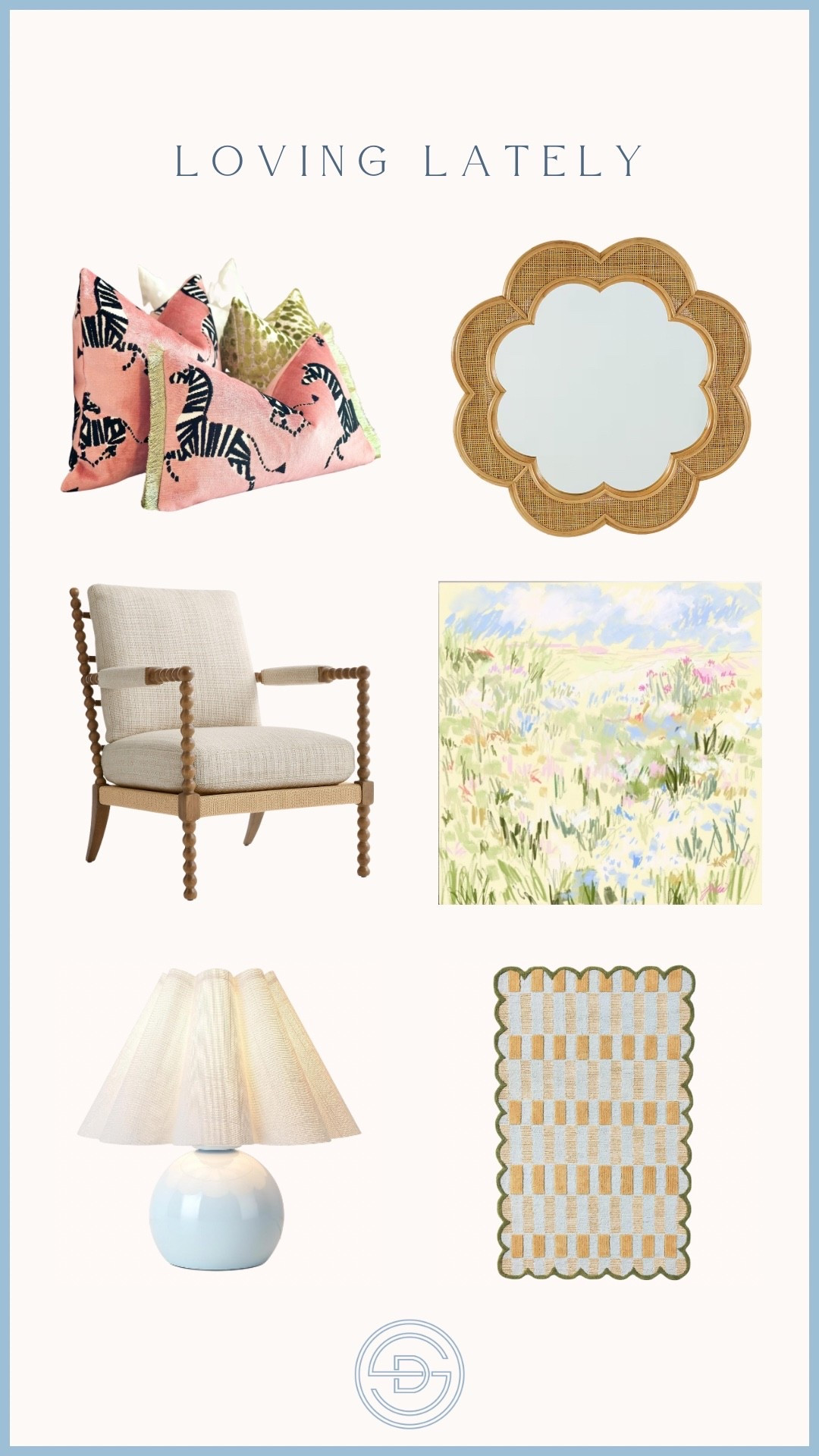 Loving these fun and colorful home decor finds! Perfect for a preppy home! 

Zebra pillow, rattan mirror, accent chair, abstract landscape, affordable art, blue lamp, fun rug, kids room rug, neutral rug, colorful kids room, girls room decor

#LTKHome #LTKKids #LTKSaleAlert