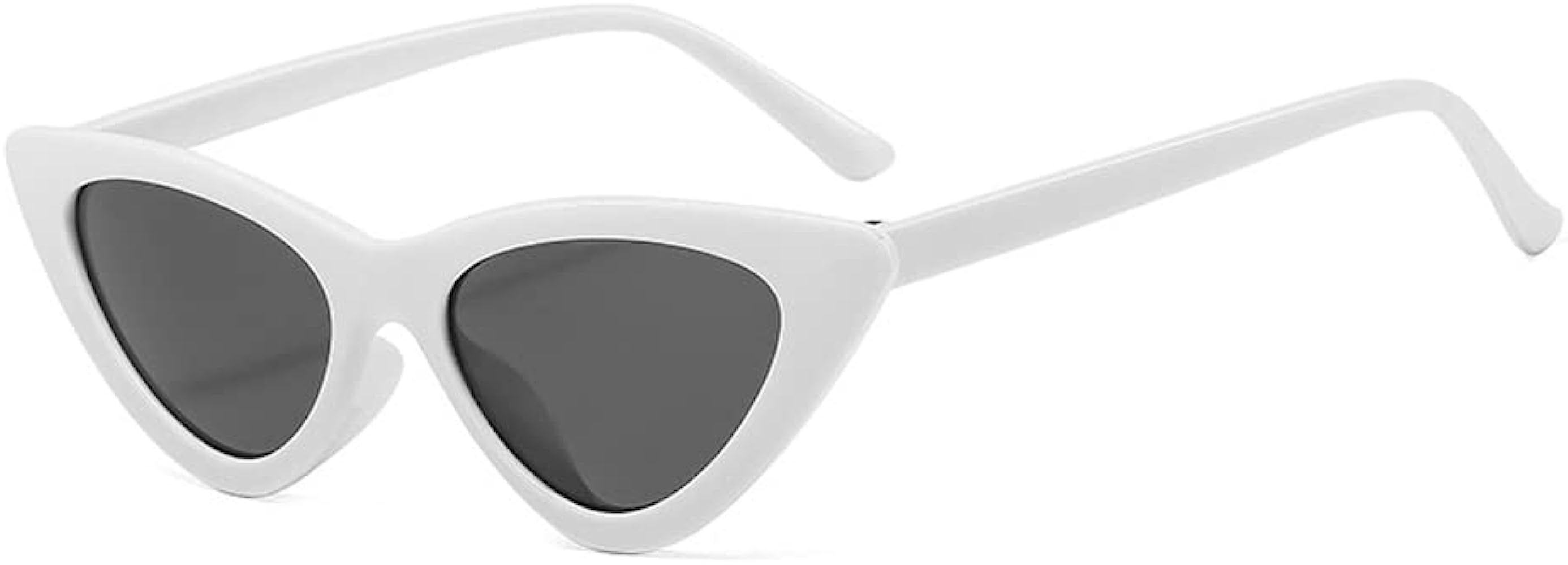 OZPYKAE Women Cat Eye Sunglasses,Vintage Goggles Plastic Frame Sunglasses Cat Eye Mod Style Style... | Amazon (US)