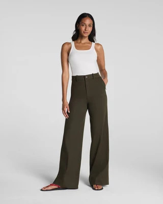 SPANXsupersmooth® Stretch Twill Wide Leg Pant | Spanx