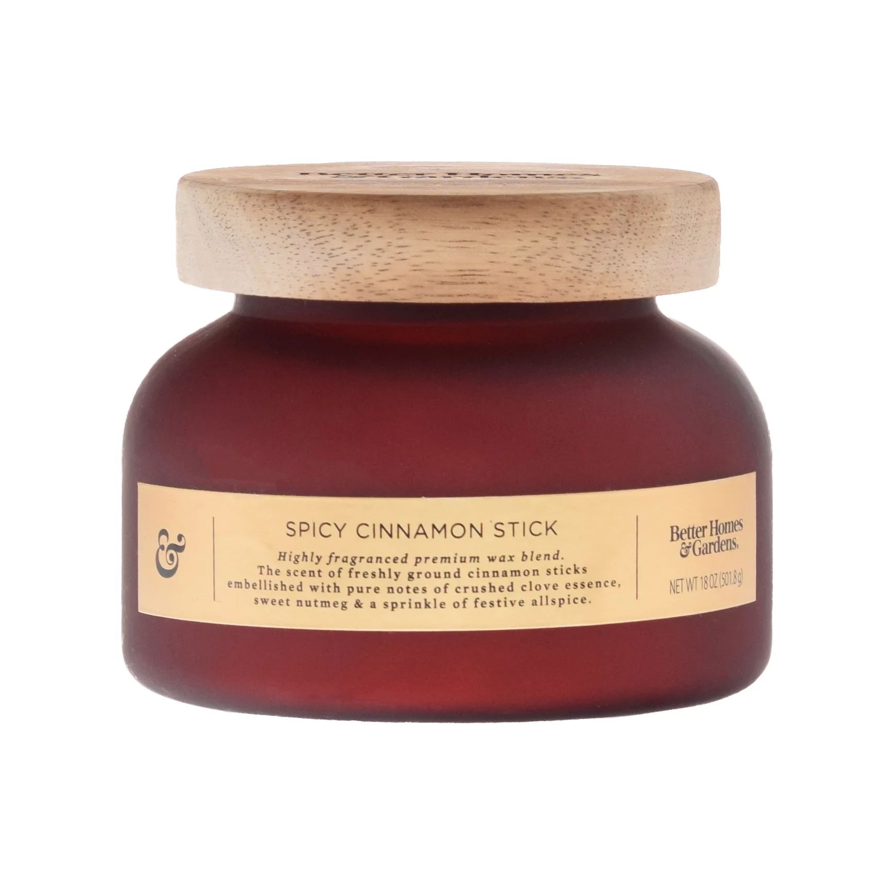 Better Homes & Gardens Spicy Cinnamon Stick 18oz Scented 2-wick Candle | Walmart (US)