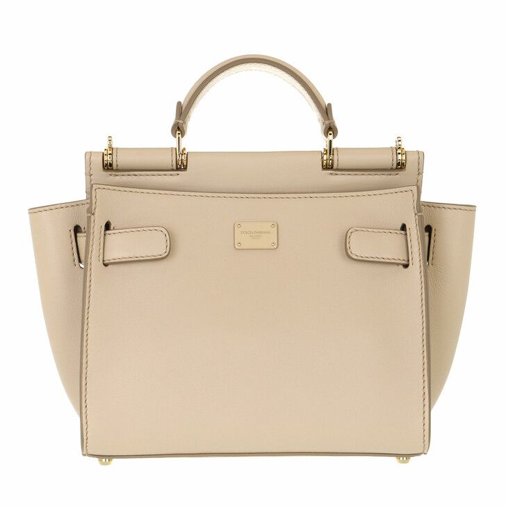Dolce&Gabbana Sicily Satchel Bag Beige in beige | fashionette | Fashionette (DE)