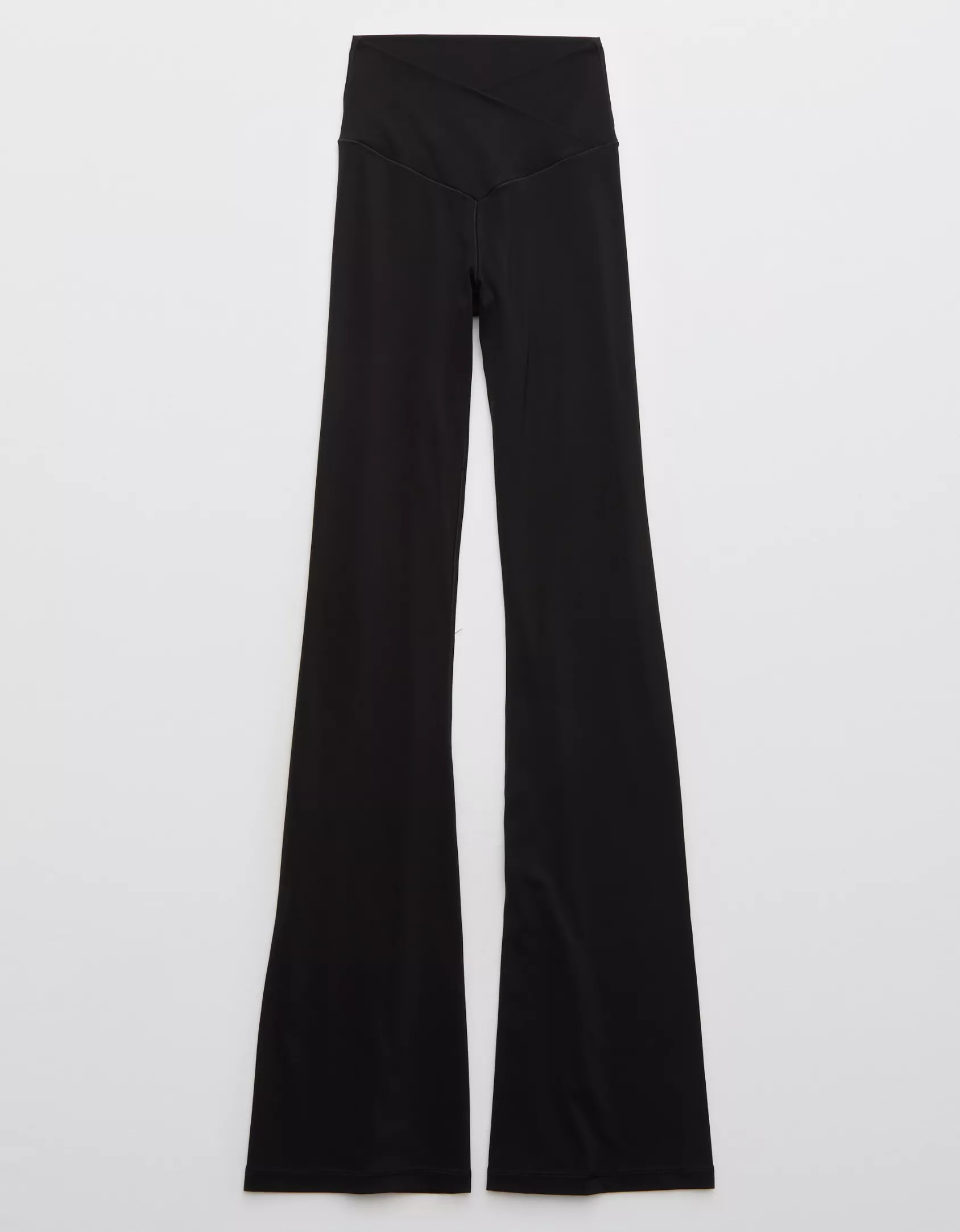 OFFLINE By Aerie Real Me High Waisted Crossover Flare Legging | Aerie