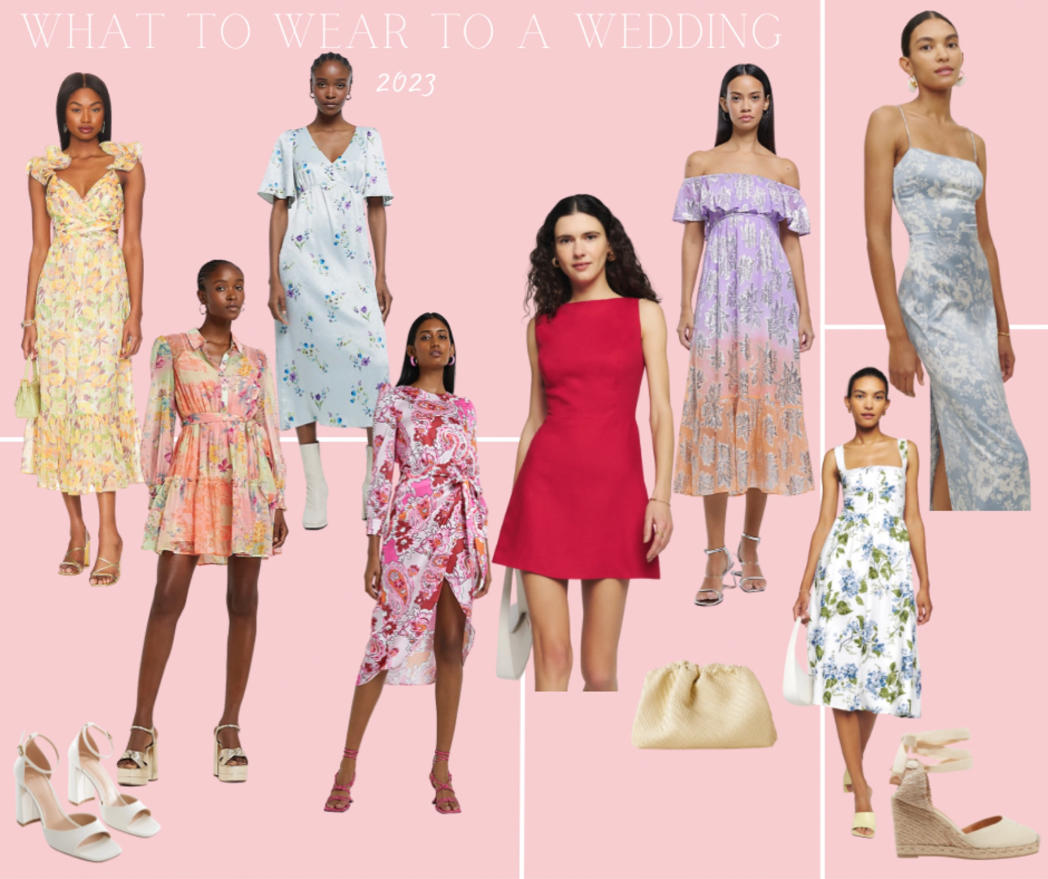 Wedding Guest Outfits 

#wedding #weddingoutfits #weddingguestoutfits #weddingguestdress #weddingdresses #dressesforwedding #whattowesrtoawedding #weddingpartyoutfits #occasiondresses #occasionoutfits #summerdresses #summerpartydresses #reformationdresses 

#LTKunder100 #LTKSeasonal #LTKwedding