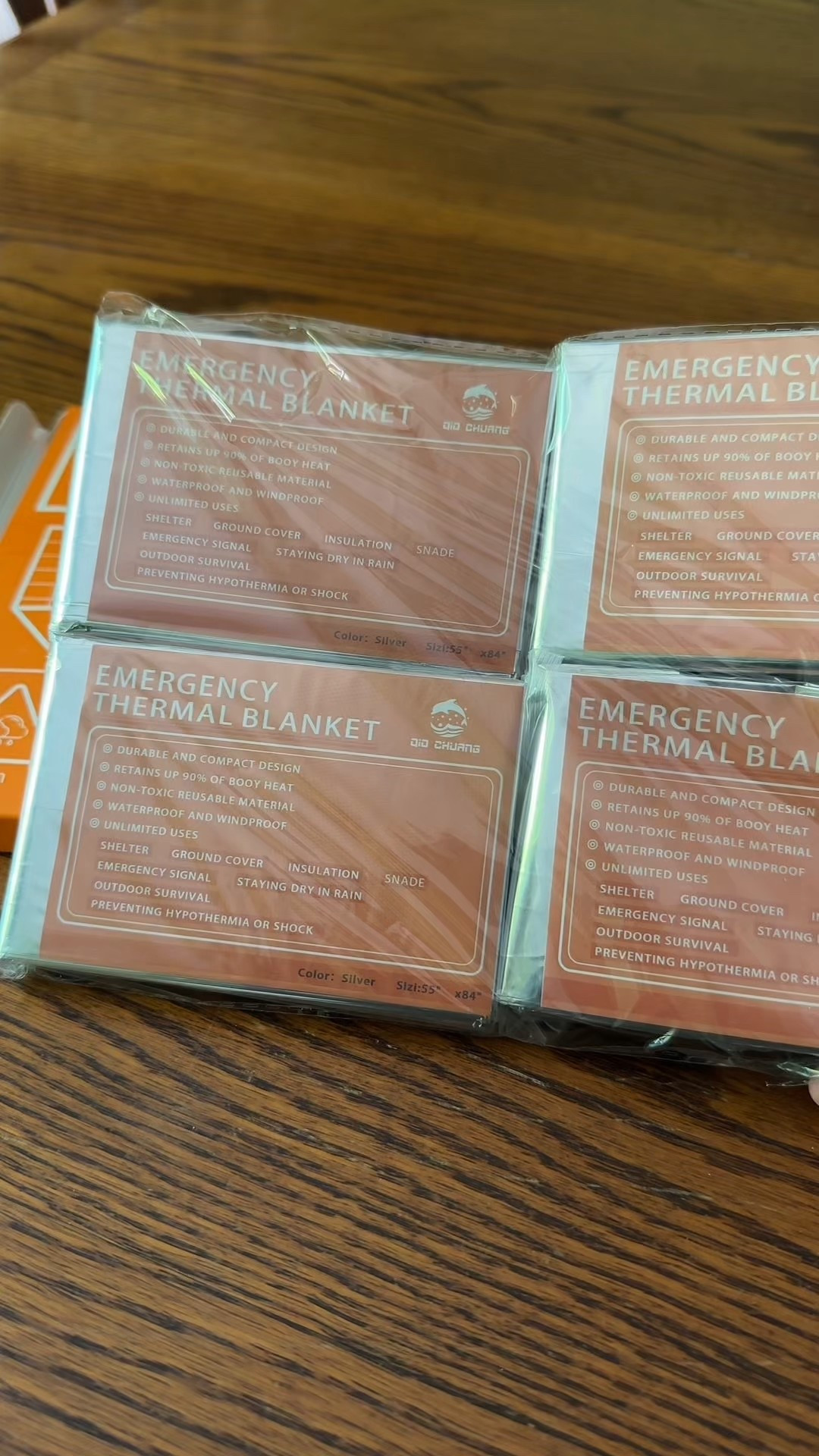 🧊 Emergency Thermal Blankets

“Stay safe & warm 🆘 Compact thermal blankets for emergencies, camping, or car kits—lightweight & lifesaving.”
#LTKhome #LTKoutdoor #LTKfamily #emergencykit #LTKmusthaves 

 #LTKHome #LTKFindsUnder50 #LTKTravel