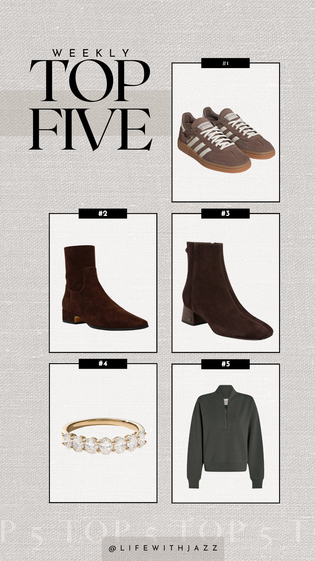 this week's bestsellers: 

 

 