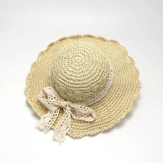 CoCopeaunt Straw Hats, Womens Summer Large-Brimmed Sun Hats, South Korean Version Of The Hollow L... | Walmart (US)