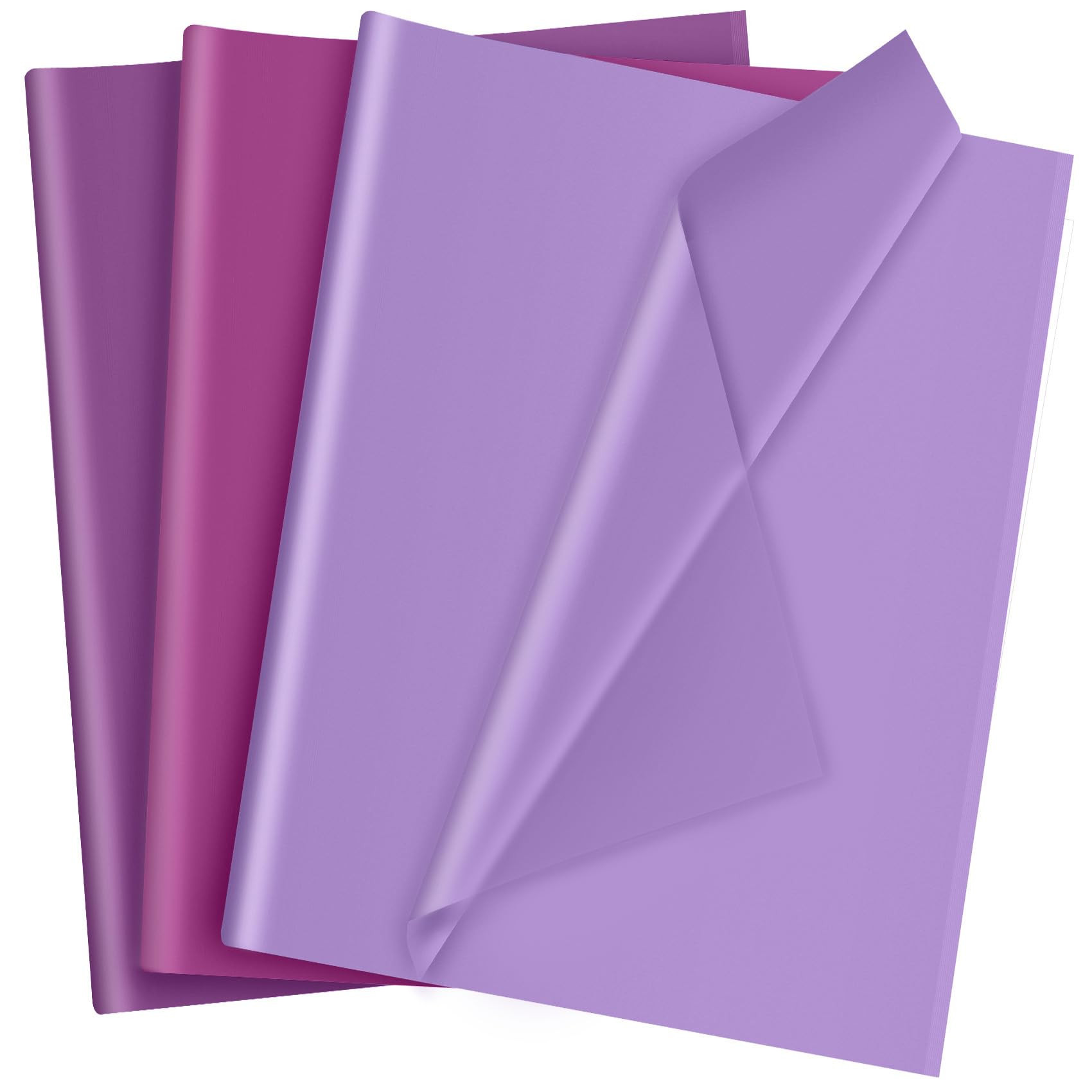 30 Sheets Purple Tissue Paper for Packaging Gift Bags Decoration, Gift Wrap Tissue Paper Bulk She... | Amazon (US)