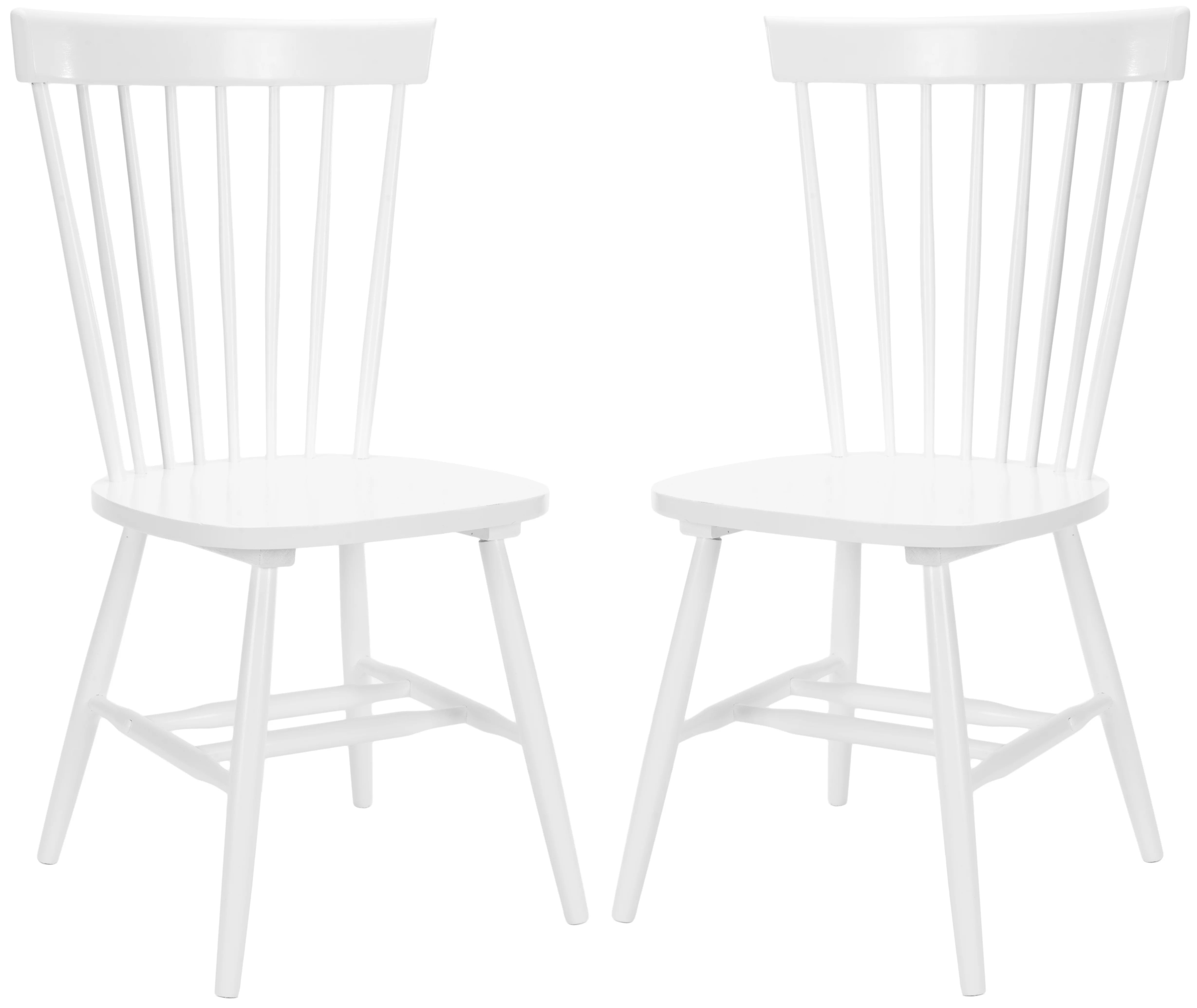 Safavieh Dining Chair, Set of 2, White - Walmart.com | Walmart (US)