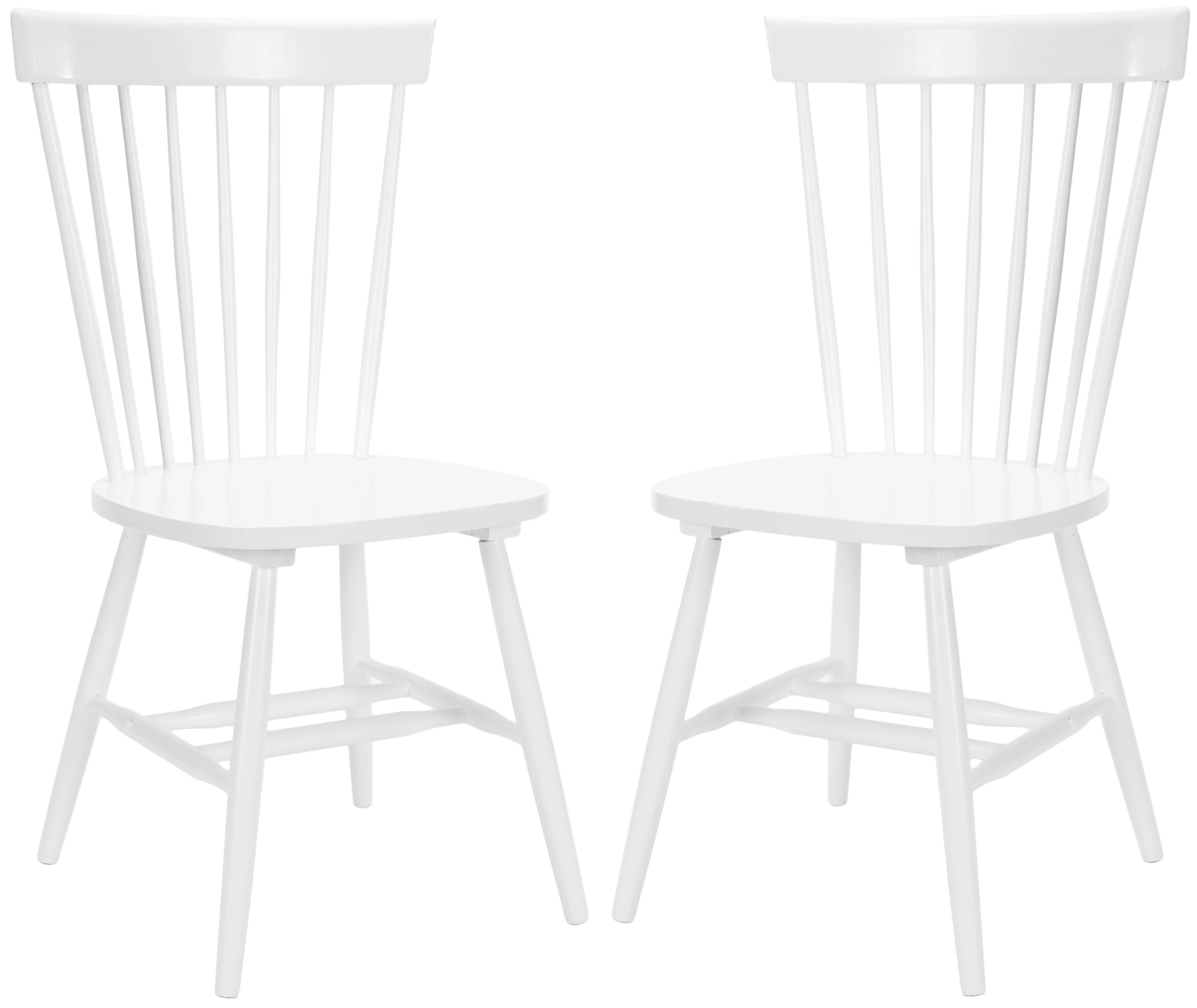 Safavieh Dining Chair, Set of 2, White - Walmart.com | Walmart (US)