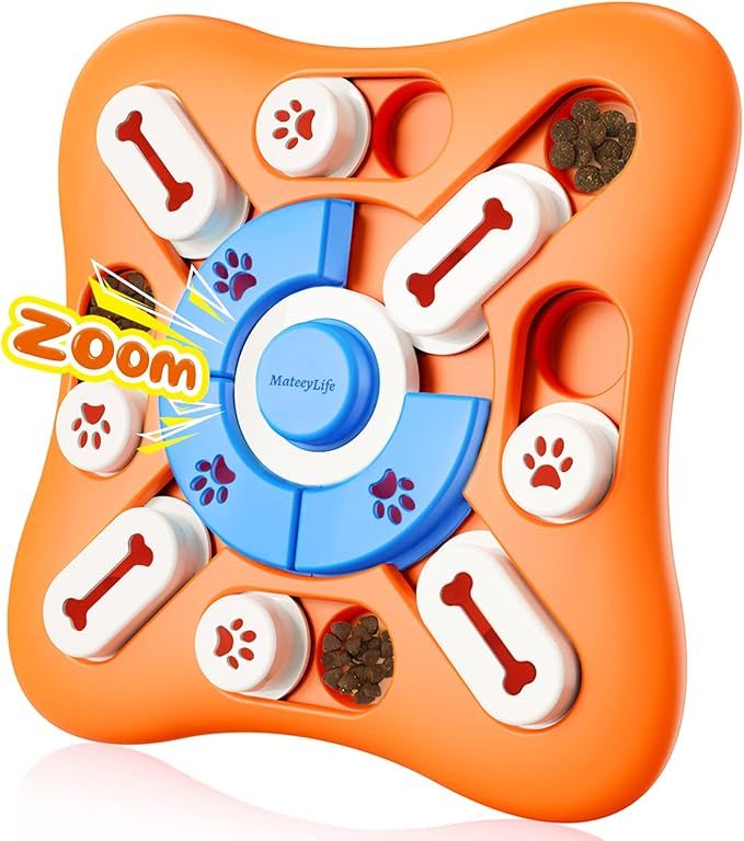 MateeyLife Dog Puzzle Toys, Dog Treat Puzzle for Mental Stimulation, Interactive Dog Food Puzzles... | Amazon (US)