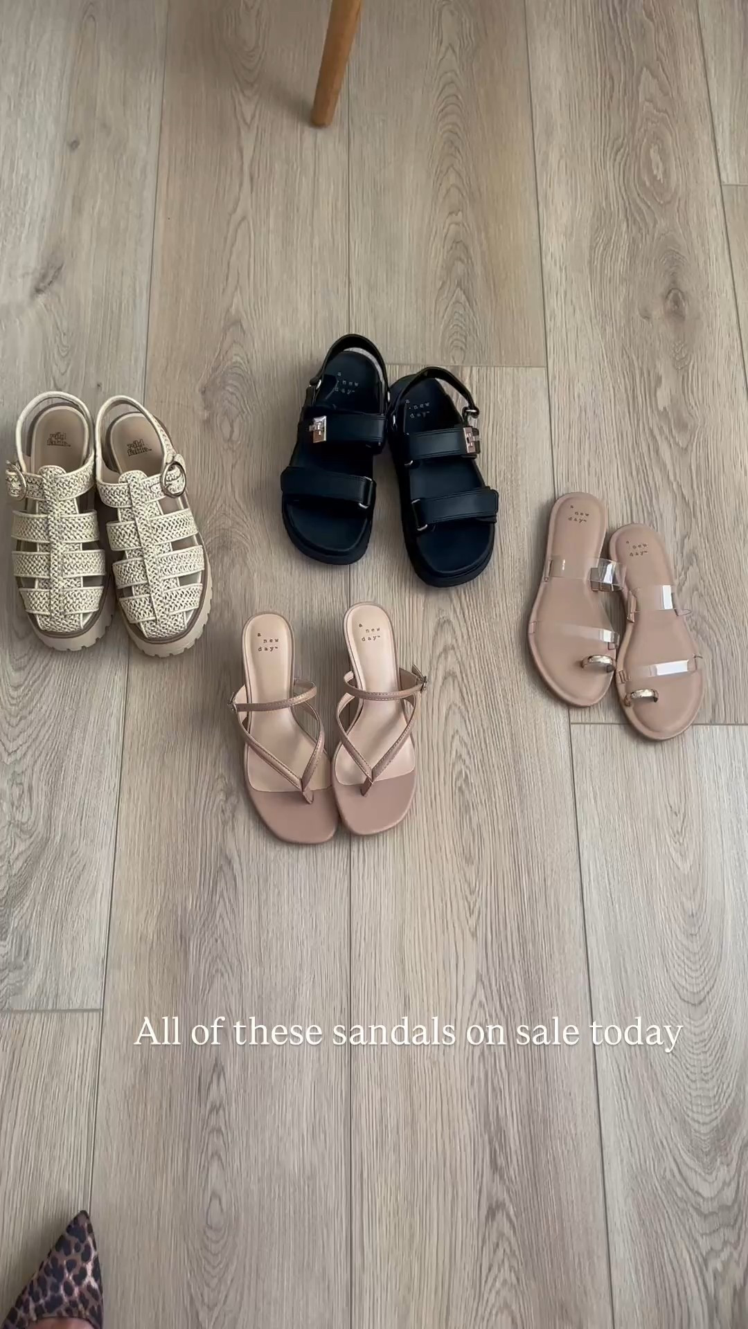 My favorite sandals on sale today! #summersandals #targetfinds 

#LTKShoeCrush #LTKWatchNow #LTKSaleAlert