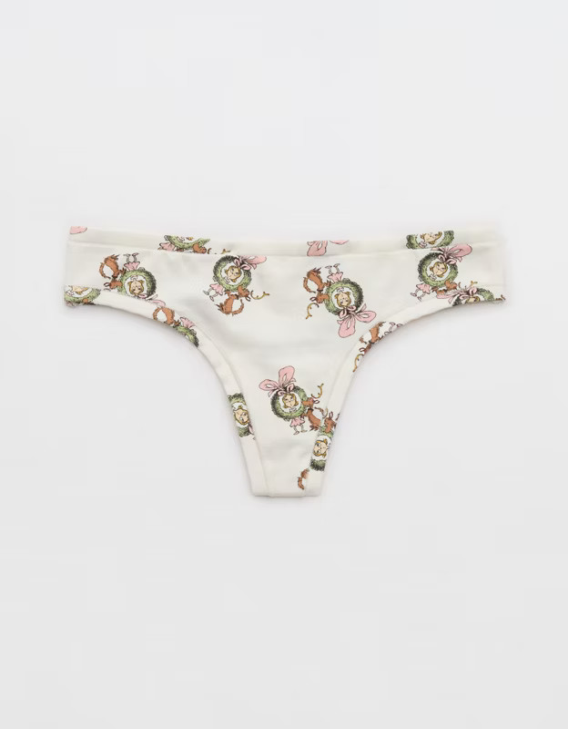 Superchill Cotton Thong Underwear | Aerie