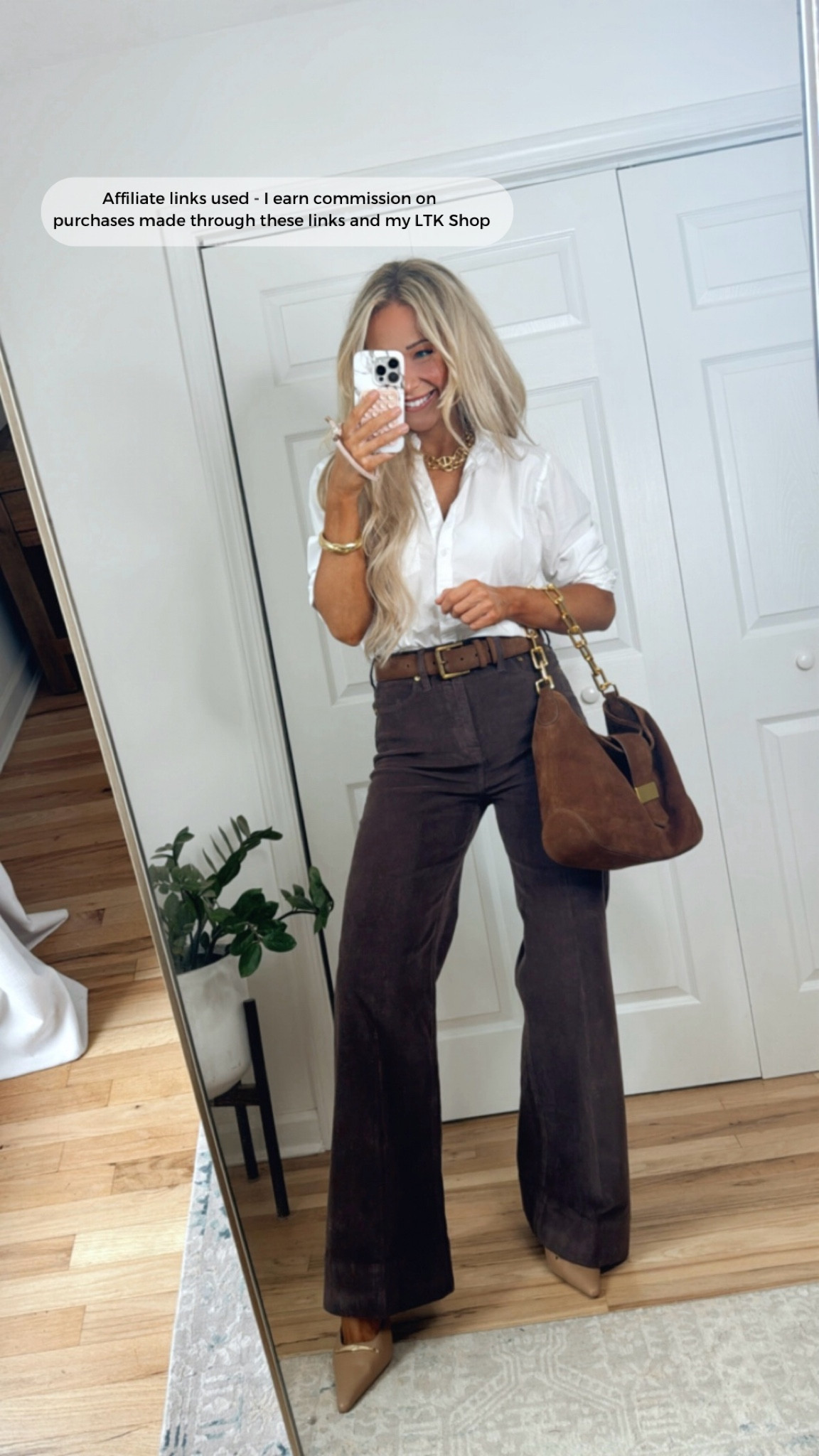 Fall outfit 🧸🎀
Brown pants outfit inspo 